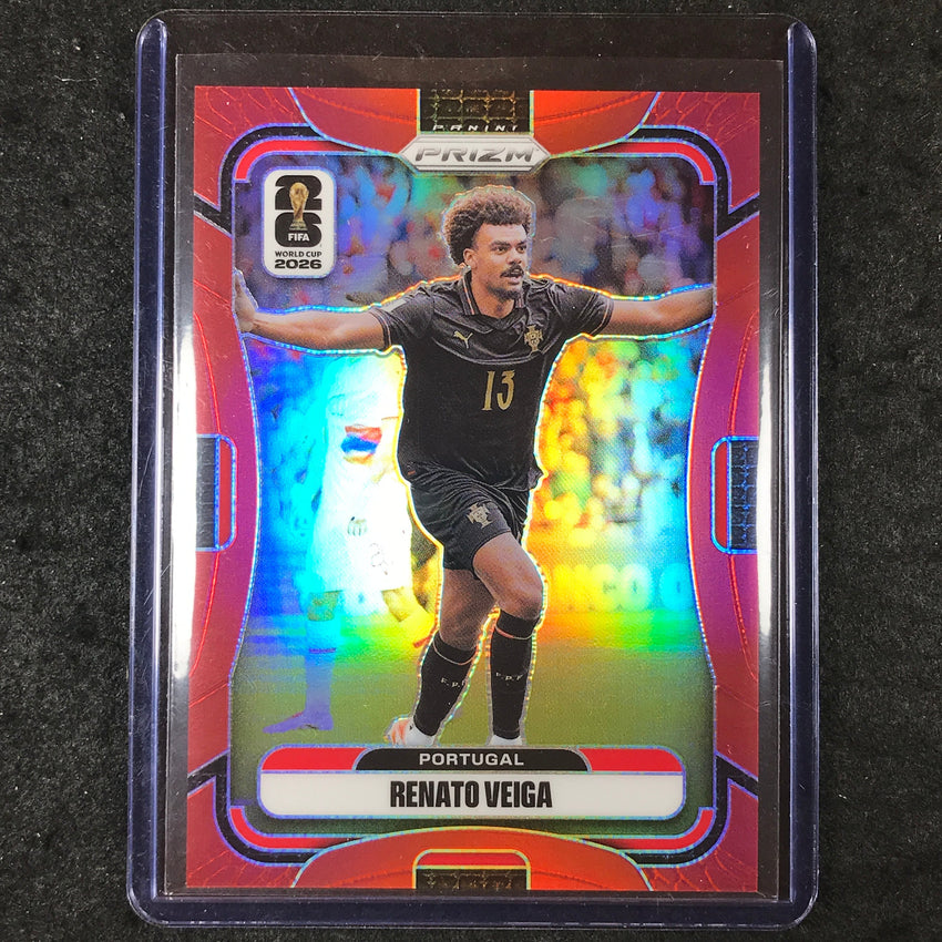 2026 Prizm FIFA World Cup RENATO VEIGA Red 28/50 #369