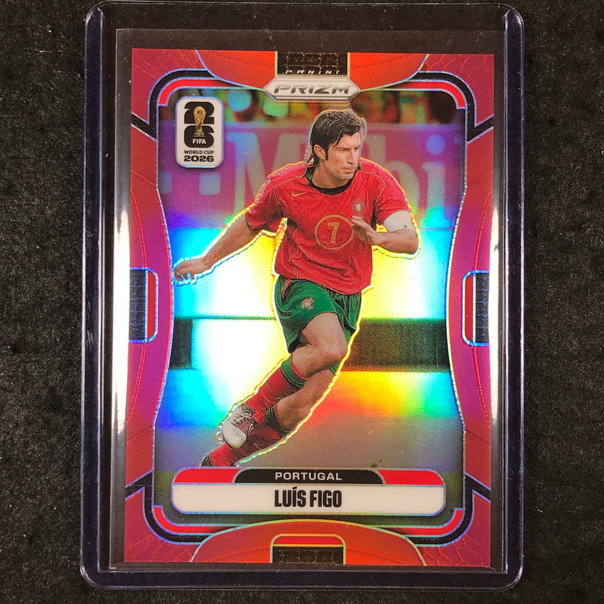 2026 Prizm FIFA World Cup LUIS FIGO Red 13/50 #372