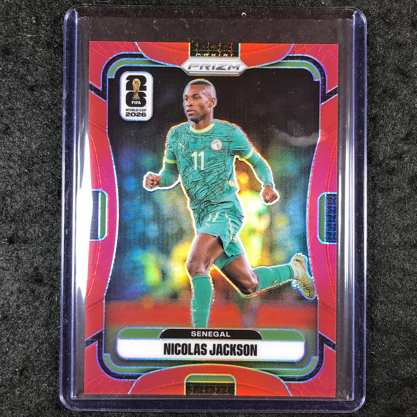 2026 Prizm FIFA World Cup NICOLAS JACKSON Red 22/50 #402