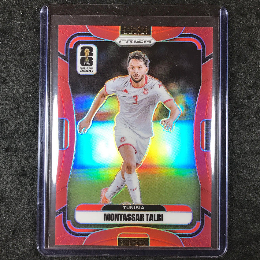 2026 Prizm FIFA World Cup MONTASSAR TALBI Red 33/50 #432