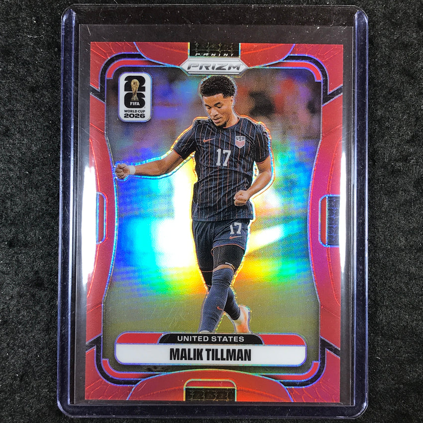 2026 Prizm FIFA World Cup MALIK TILLMAN Red 29/50 #435