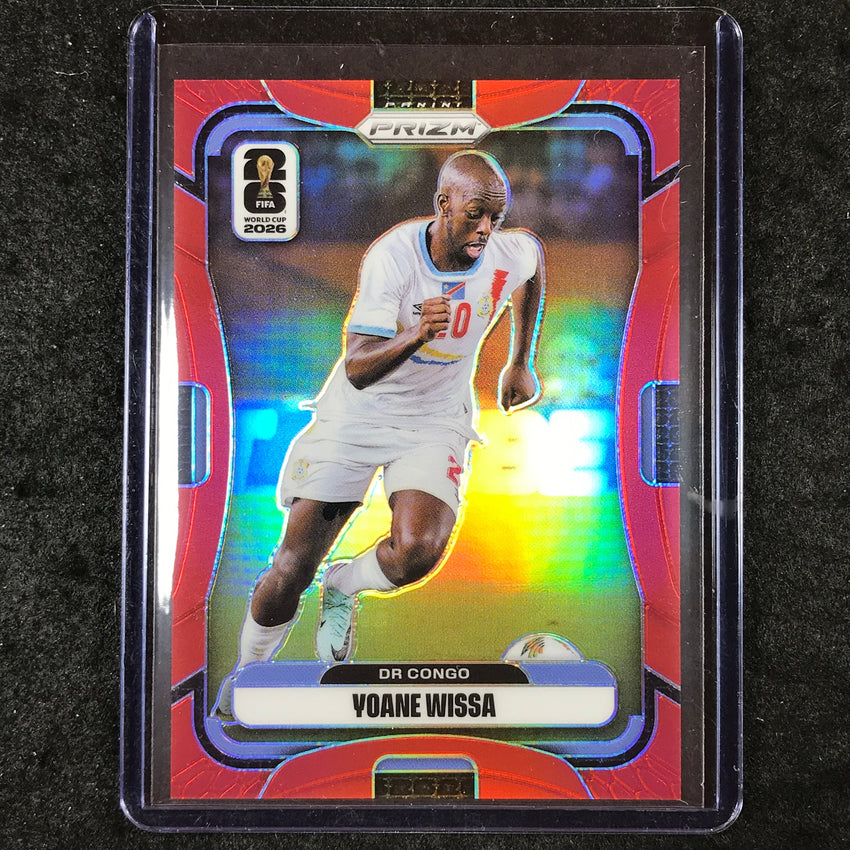 2026 Prizm FIFA World Cup YOANE WISSA Red 25/50 #467