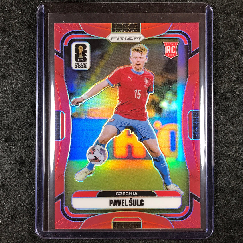2026 Prizm FIFA World Cup PAVEL SULC Rookie Red 25/50 #482