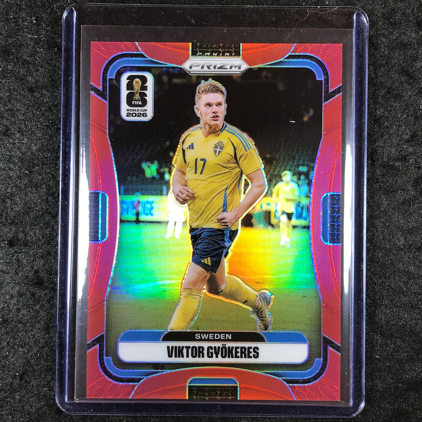 2026 Prizm FIFA World Cup VIKTOR GYOKERES Red 3/50 #495