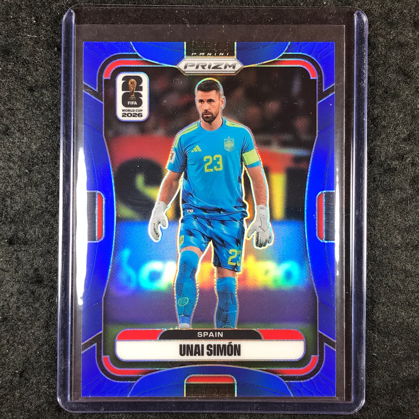 2026 Prizm FIFA World Cup UNAI SIMON Blue 33/40 #64