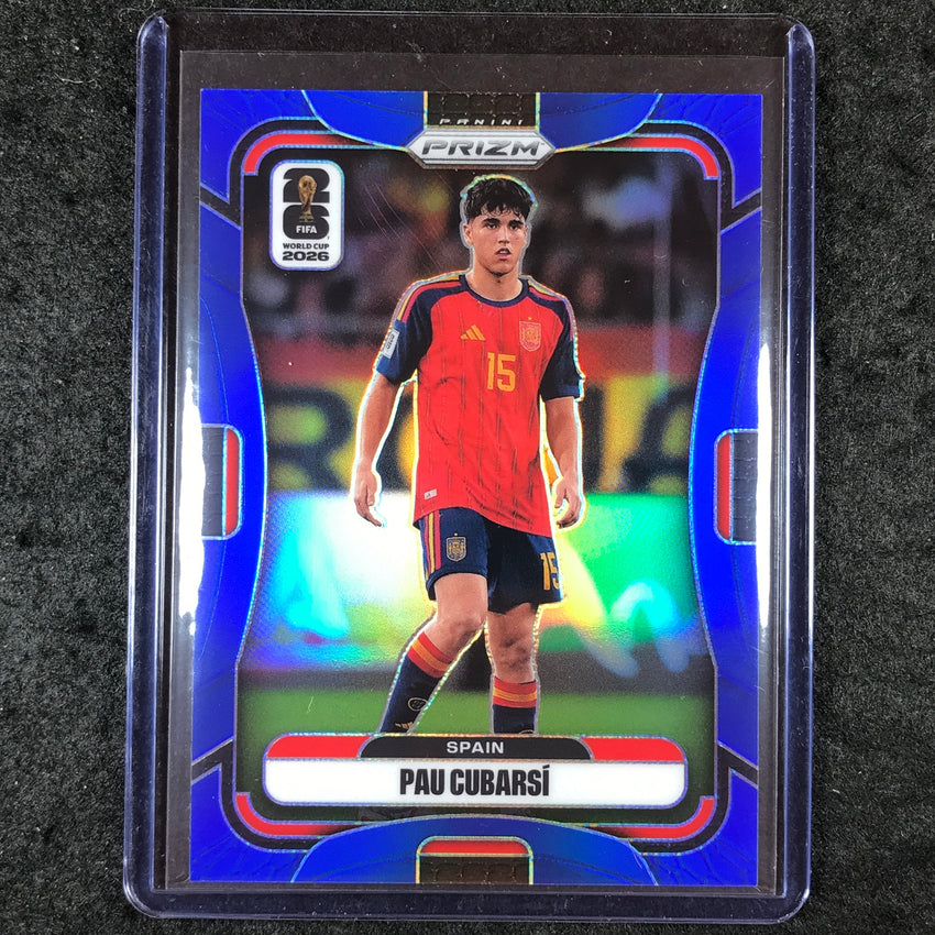 2026 Prizm FIFA World Cup PAU CUBARSI Blue 21/40 #65