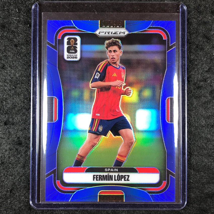 2026 Prizm FIFA World Cup FERMIN LOPEZ Blue 30/40 #76