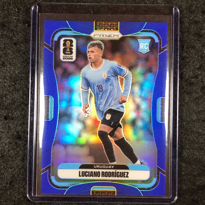 2026 Prizm FIFA World Cup LUCIANO RODRIGUEZ Rookie Blue 37/40 #123