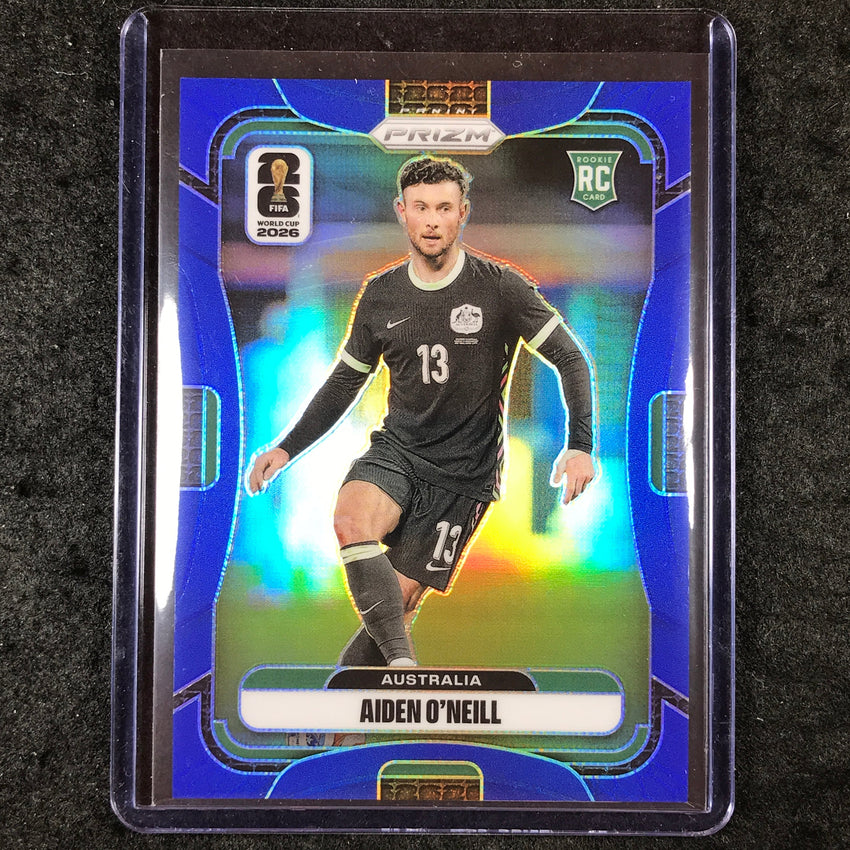 2026 Prizm FIFA World Cup AIDEN O'NEILL Rookie Blue 1/40 #139