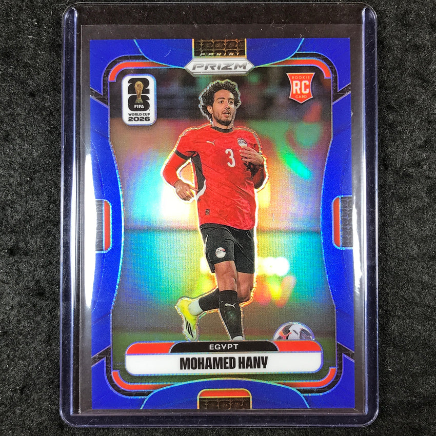 2026 Prizm FIFA World Cup MOHAMED HANY Rookie Blue 26/40 #222
