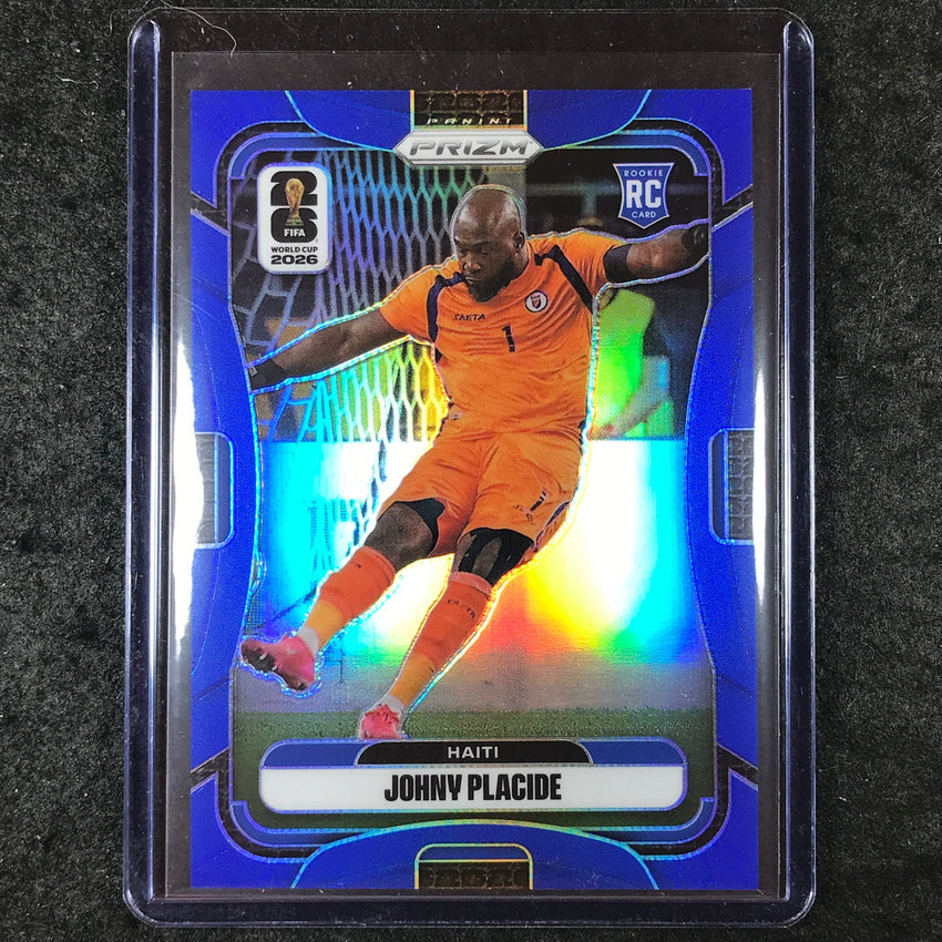 2026 Prizm FIFA World Cup JOHNY PLACIDE Rookie Blue 27/40 #234