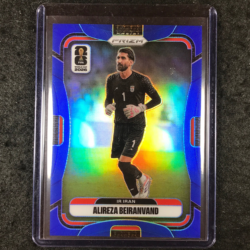 2026 Prizm FIFA World Cup ALIREZA BEIRANVAND Blue 5/40 #244