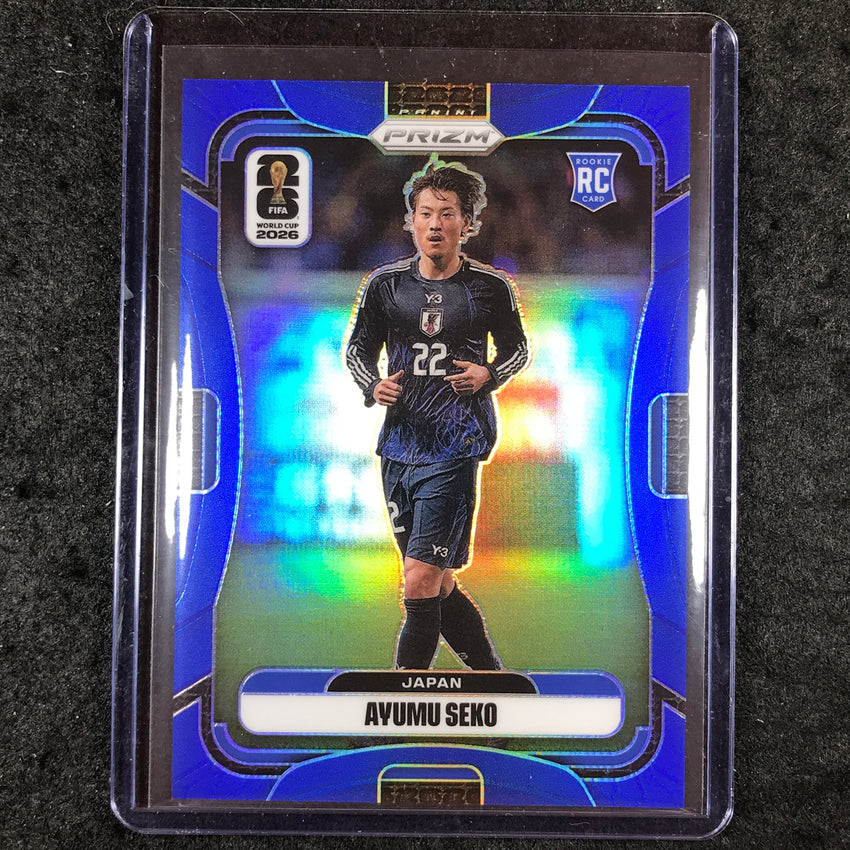 2026 Prizm FIFA World Cup AYUMU SEKO Rookie Blue 32/40 #260