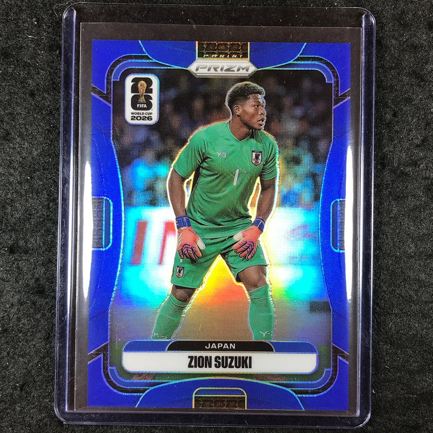 2026 Prizm FIFA World Cup ZION SUZUKI Blue 12/40 #262