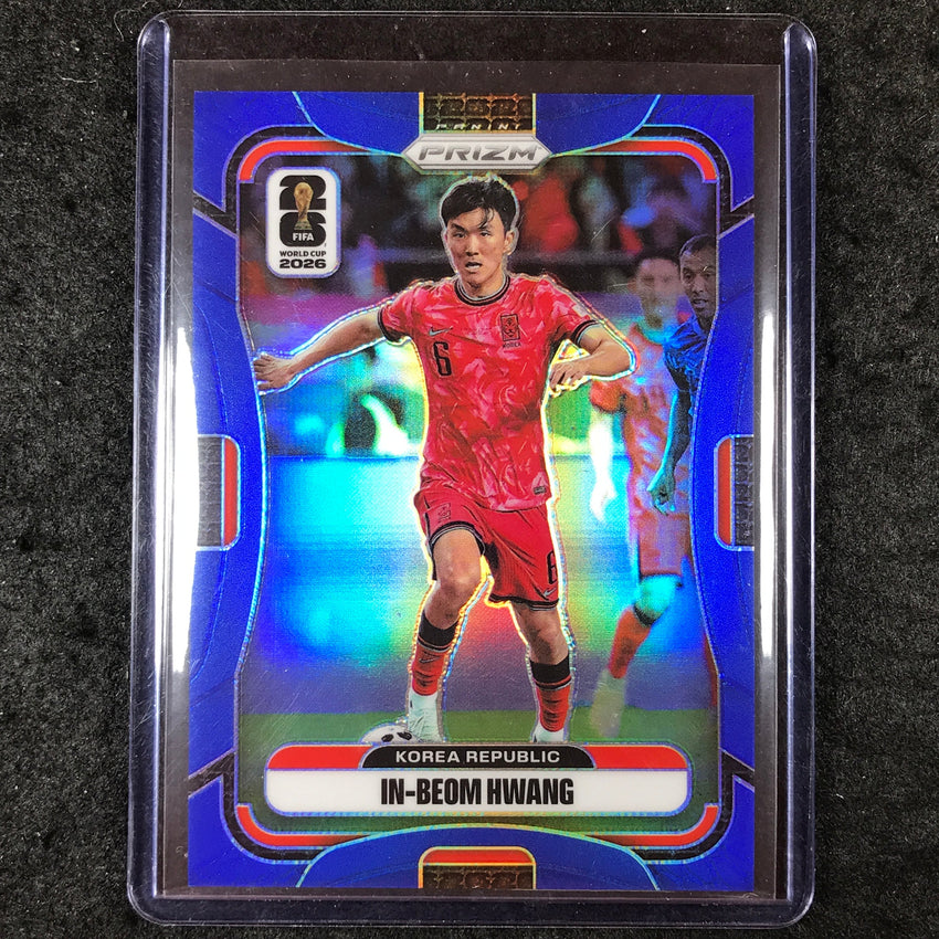 2026 Prizm FIFA World Cup IN-BEOM HWANG Blue 5/40 #283