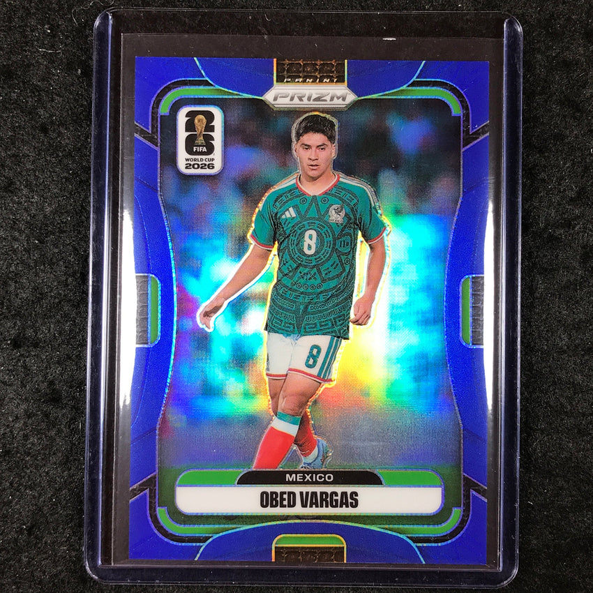 2026 Prizm FIFA World Cup OBED VARGAS Blue 26/40 #293
