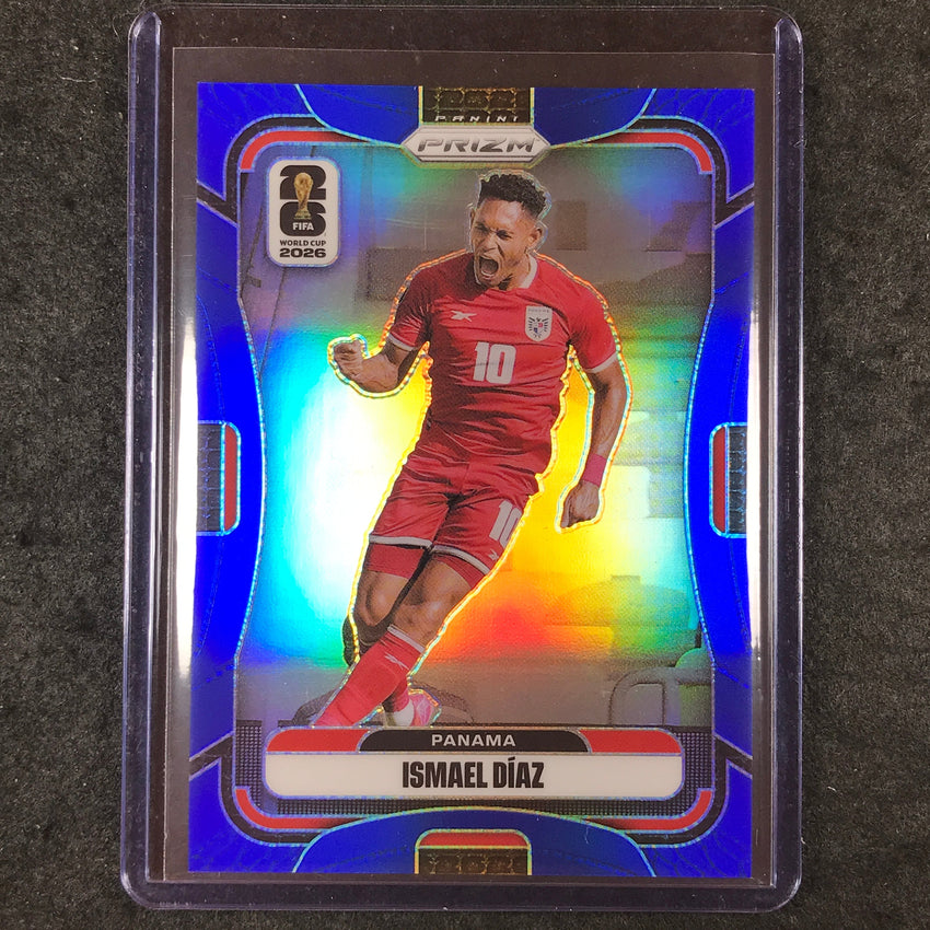 2026 Prizm FIFA World Cup ISMAEL DIAZ Blue 17/40 #338