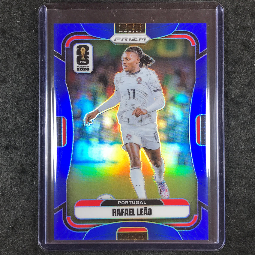 2026 Prizm FIFA World Cup RAFAEL LEAO Blue 6/40 #357