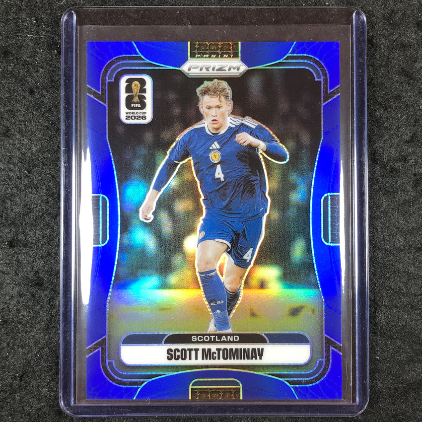 2026 Prizm FIFA World Cup SCOTT MCTOMINAY Blue 34/40 #393