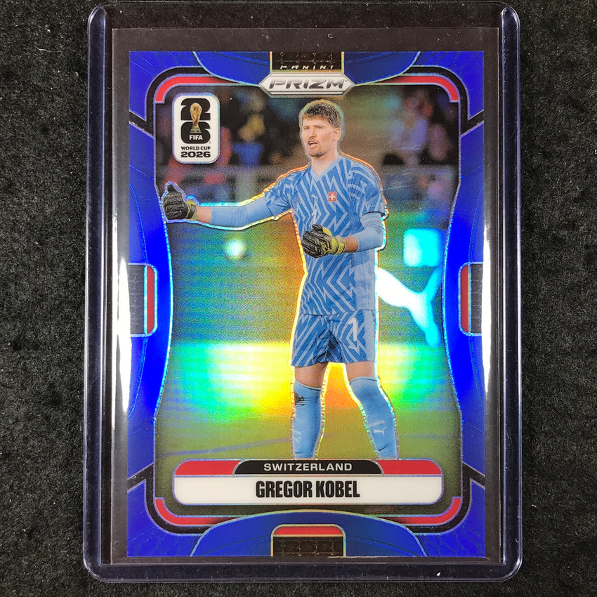 2026 Prizm FIFA World Cup GREGOR KOBEL Blue 10/40 #418