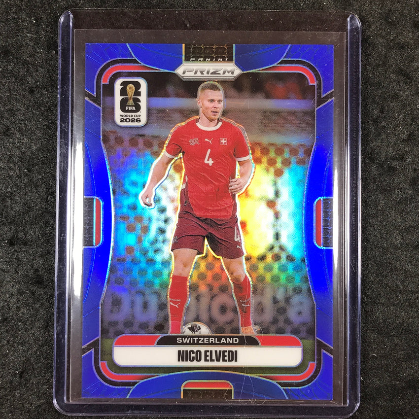 2026 Prizm FIFA World Cup NICO ELVEDI Blue 25/40 #423