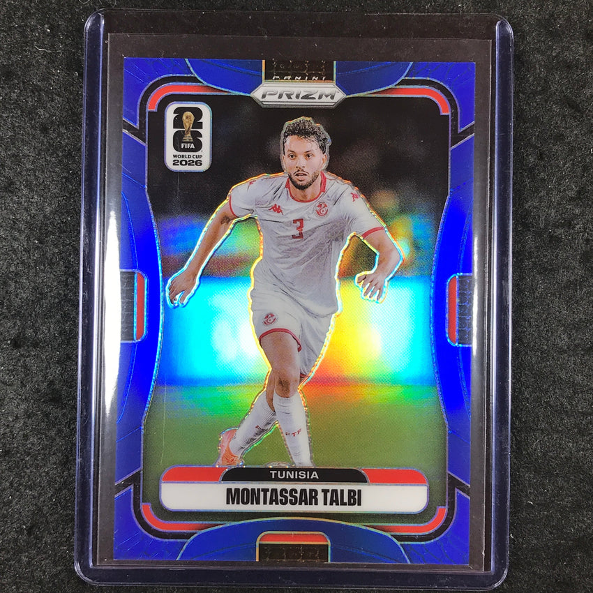 2026 Prizm FIFA World Cup MONTASSAR TALBI Blue 39/40 #432