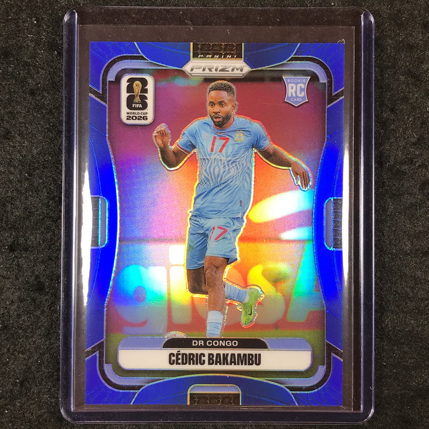 2026 Prizm FIFA World Cup CEDRIC BAKAMBU Rookie Blue 22/40 #464