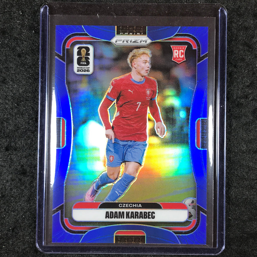 2026 Prizm FIFA World Cup ADAM KARABEC Rookie Blue 39/40 #480
