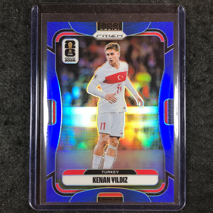 2026 Prizm FIFA World Cup KENAN YILDIZ Blue 11/40 #486