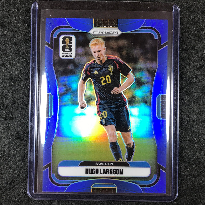 2026 Prizm FIFA World Cup HUGO LARSSON Blue 31/40 #493