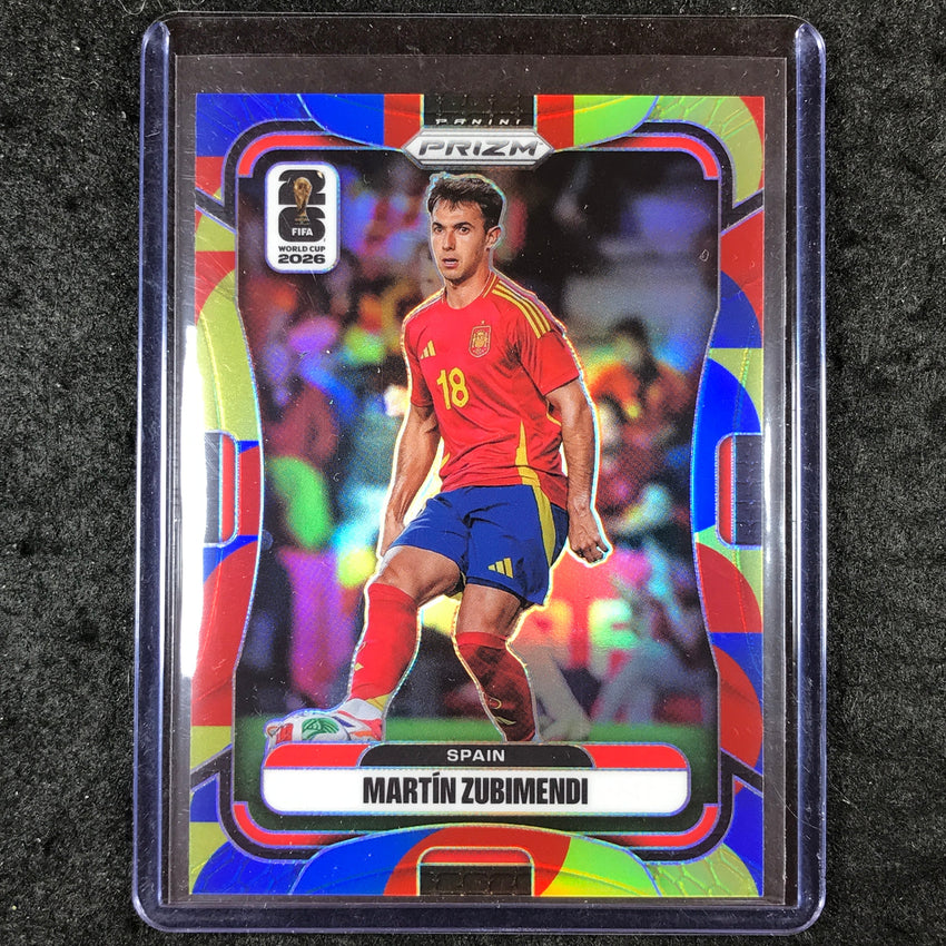 2026 Prizm FIFA World Cup MARTIN ZUBIMENDI Multicolor 9/26 #66