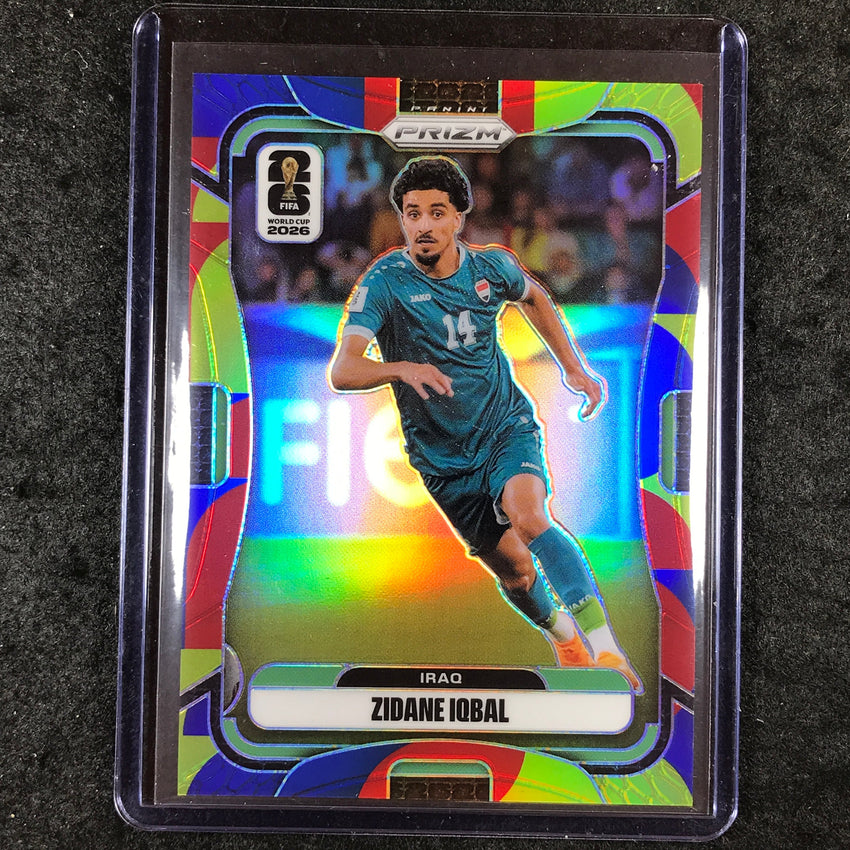 2026 Prizm FIFA World Cup ZIDANE IQBAL Multicolor 1/26 #455