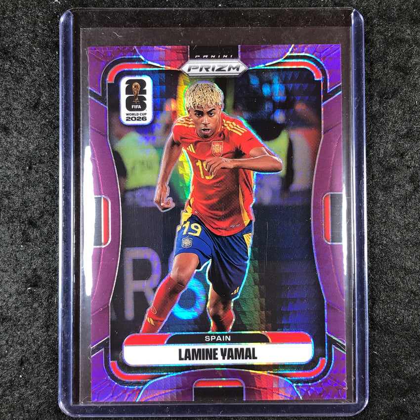 2026 Prizm FIFA World Cup LAMINE YAMAL Purple Hyper /299 #70