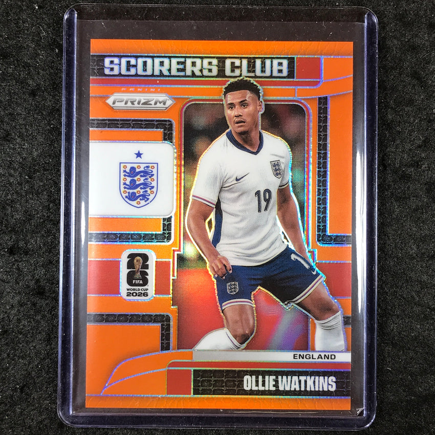 2026 Prizm FIFA World Cup OLLIE WATKINS Scorers Club Orange 13/25 #10