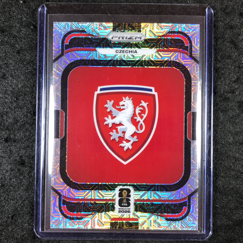 2026 Prizm FIFA World Cup CZECHIA Team Badges Mojo 22/25 #48