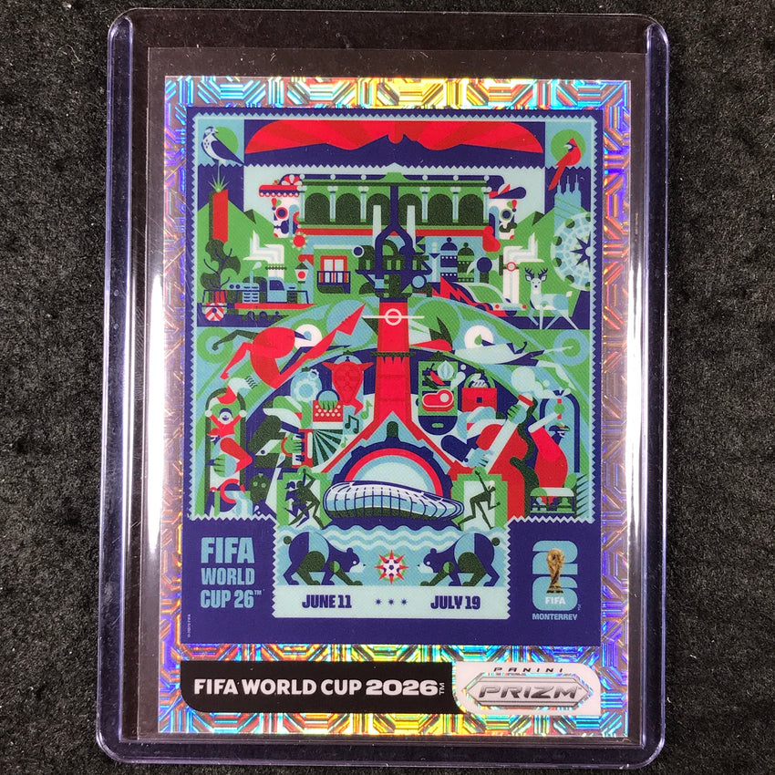 2026 Prizm FIFA World Cup MONTERREY World Cup Posters Mojo 6/25 #16
