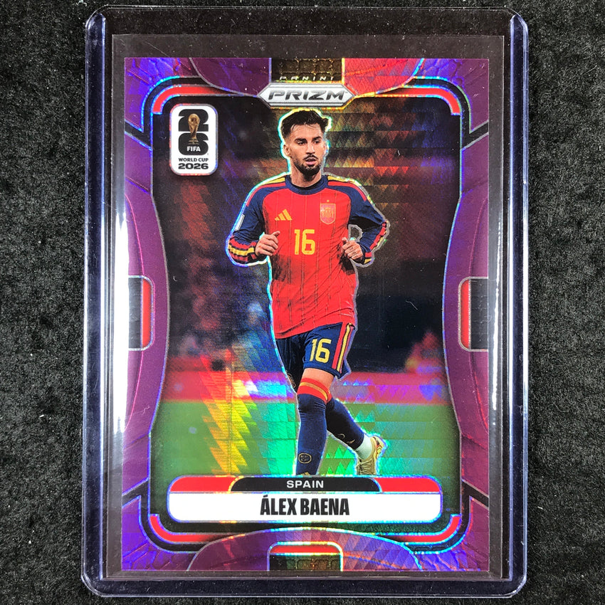 2026 Prizm FIFA World Cup ALEX BAENA Purple Hyper /299 #72