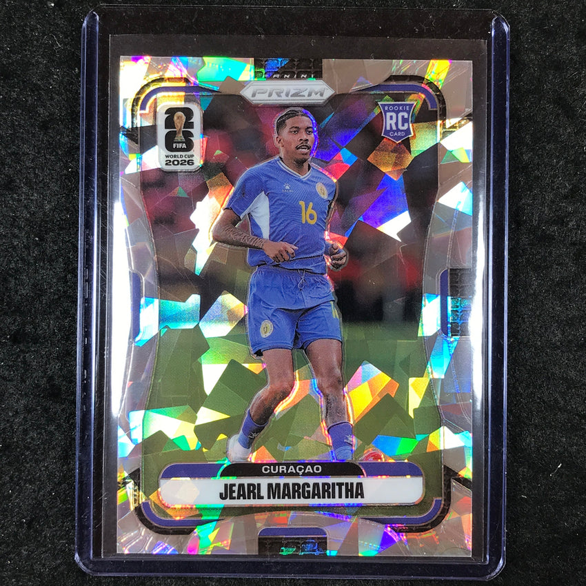2026 Prizm FIFA World Cup JEARL MAGARITHA Rookie Cracked Ice 13/23 #209