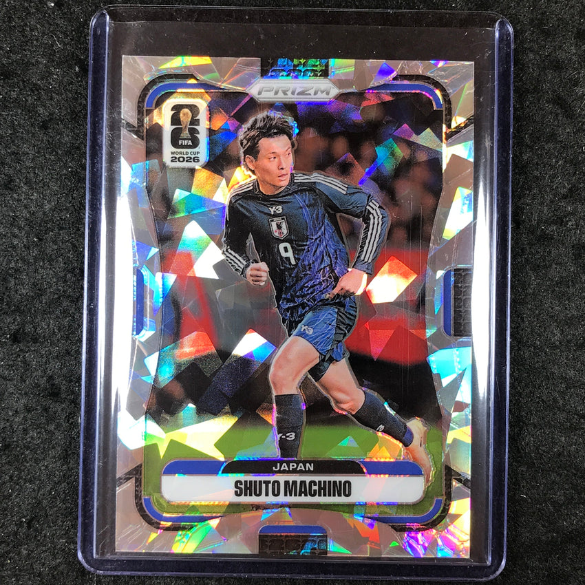 2026 Prizm FIFA World Cup SHUTO MACHINO Cracked Ice 21/23 #263