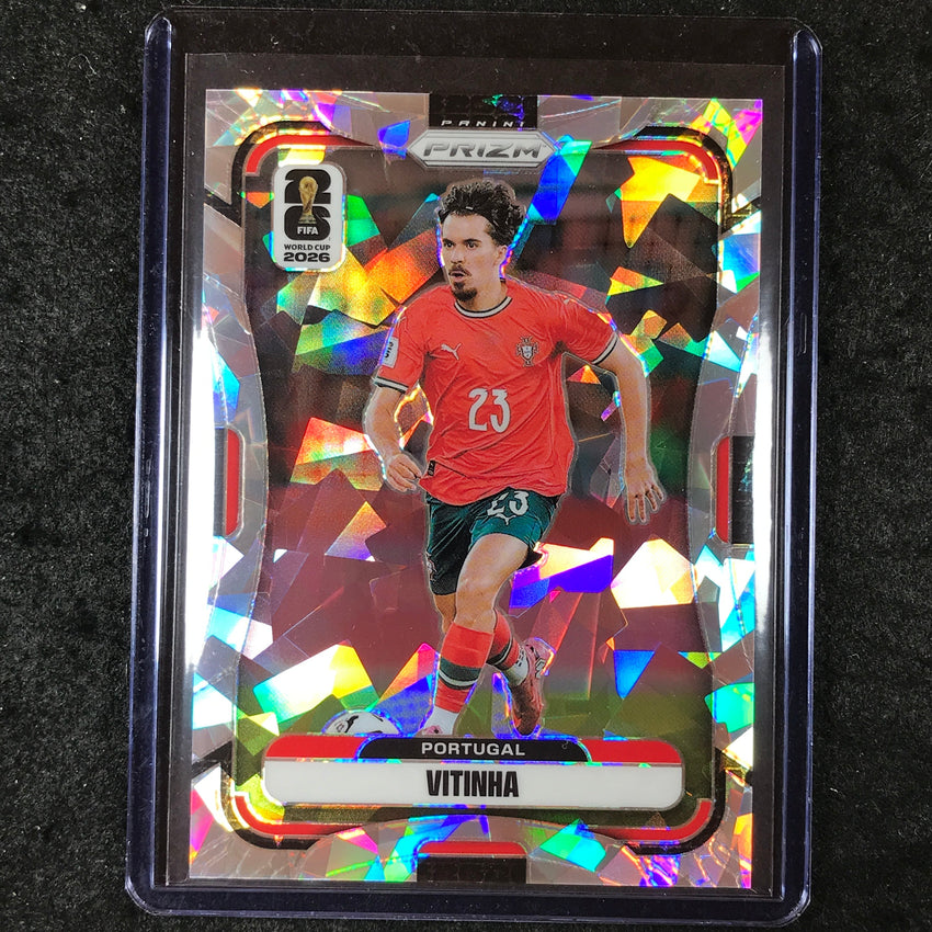 2026 Prizm FIFA World Cup VITINHA Cracked Ice 8/23 #352
