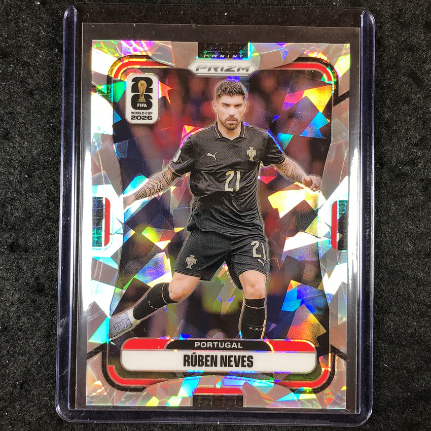 2026 Prizm FIFA World Cup RUBEN NEVES Cracked Ice 10/23 #370