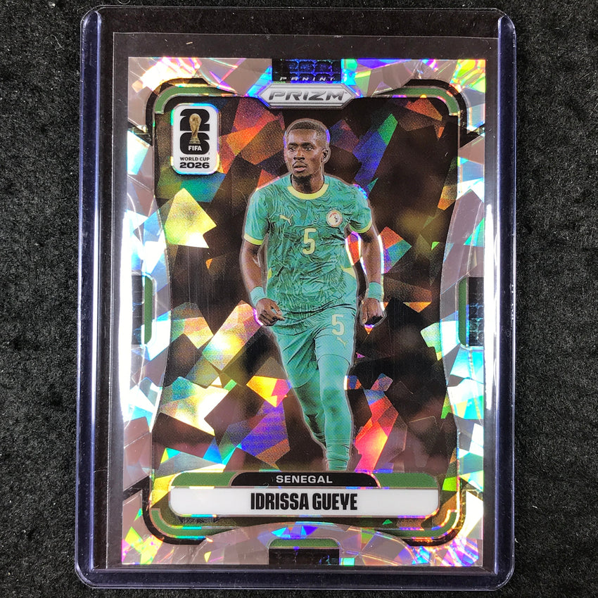 2026 Prizm FIFA World Cup IDRISSA GUEYE Cracked Ice 21/23 #403