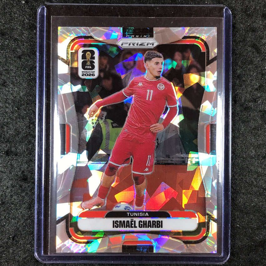 2026 Prizm FIFA World Cup ISMAEL GHARBI Cracked Ice 21/23 #426