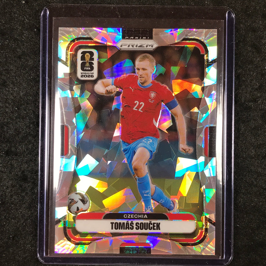 2026 Prizm FIFA World Cup TOMAS SOUCEK Cracked Ice 2/23 #478