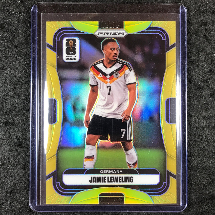 2026 Prizm FIFA World Cup JAMIE LEWELING Gold 6/10 #59