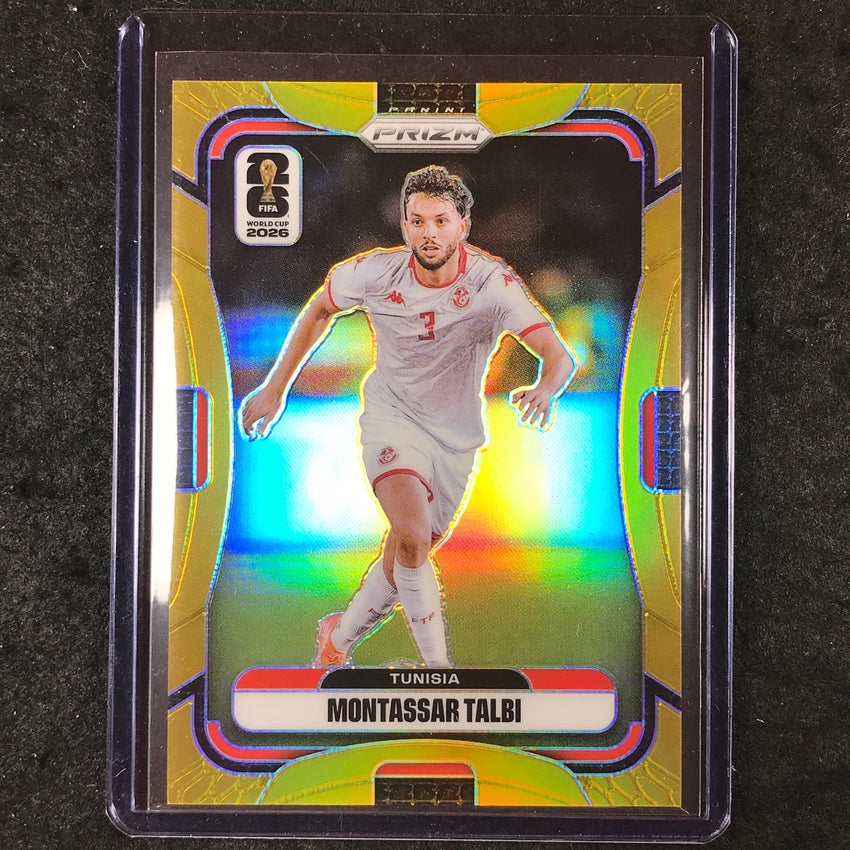 2026 Prizm FIFA World Cup MONTASSAR TALBI Gold 4/10 #432