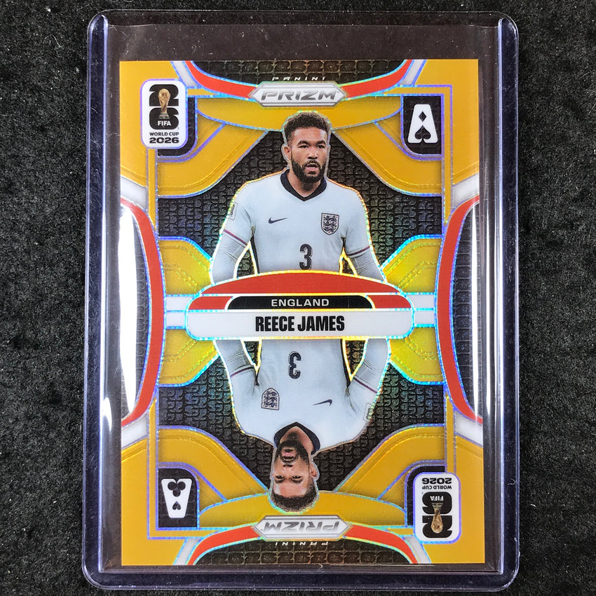 2026 Prizm FIFA World Cup REECE JAMES Aces Gold 4/10 #4