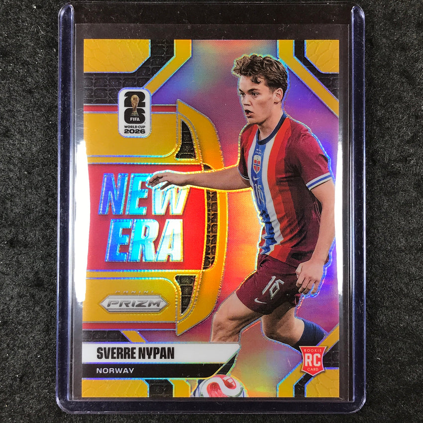 2026 Prizm FIFA World Cup SVERRE NYPAN New Era Rookie Gold 2/10 #1