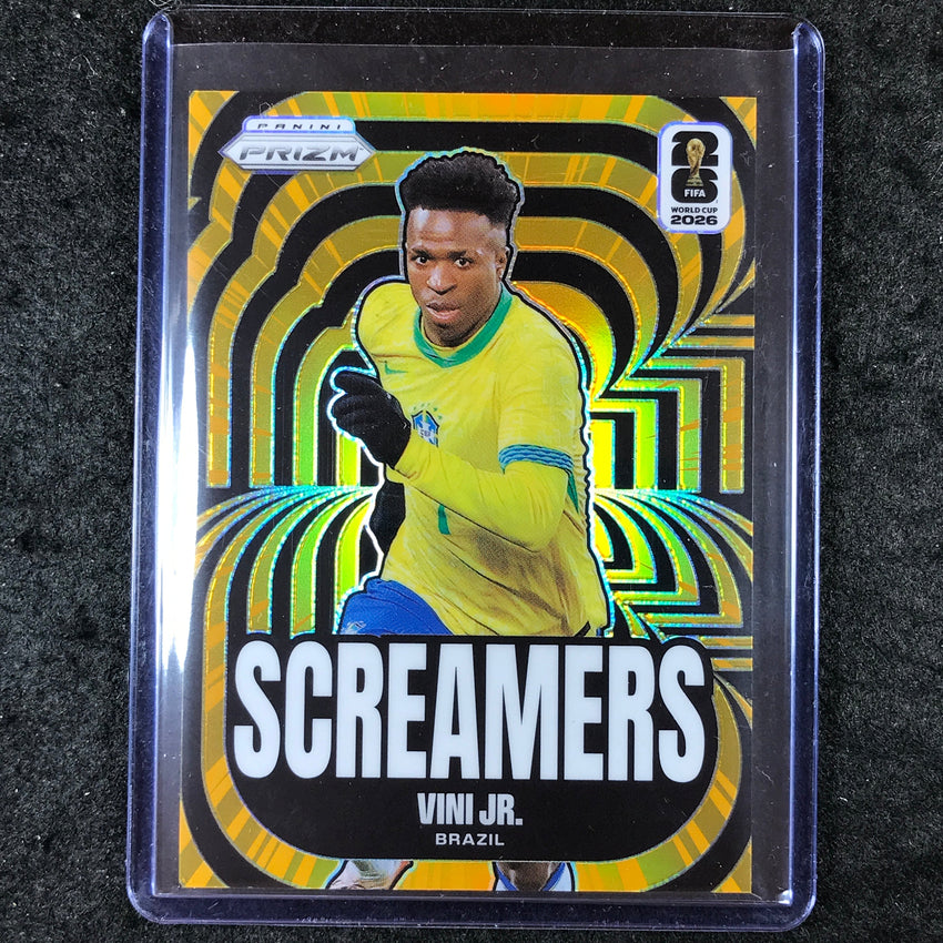 2026 Prizm FIFA World Cup VINI JR. Screamers Gold 7/10 #10