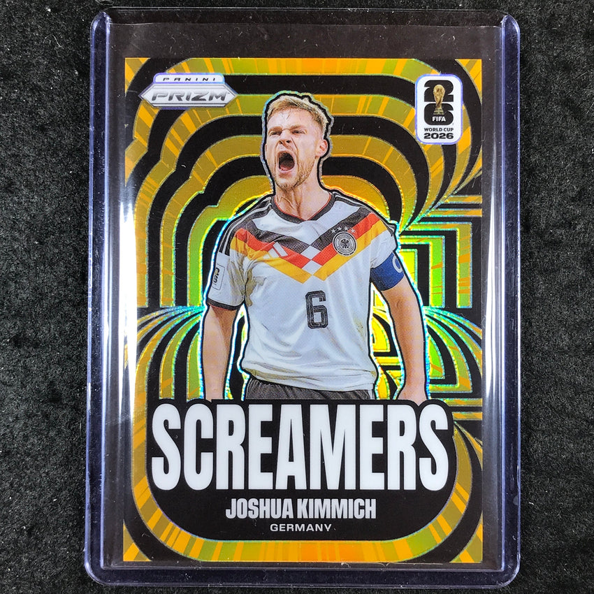 2026 Prizm FIFA World Cup JOSHUA KIMMICH Screamers Gold 4/10 #11